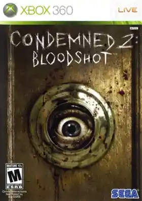 Condemned 2 Bloodshot (USA) box cover front